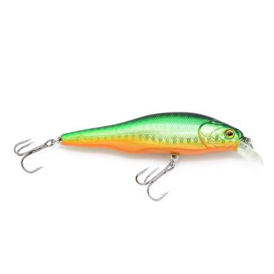 Viper Pro Flat Minnow 8,00cm Holo Green, 8cm - Holo Green - 11g - 1Stück