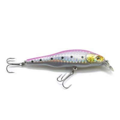 Viper Pro Flat Minnow 8,00cm Pink Back Silver 8cm - Pink Back Silver - 11g - 1Stück