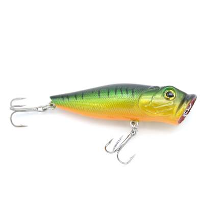 Viper Pro Plopper Popper 6,5cm Green Mackerel, 6,5cm - Green Mackerel - 9g - 1Stück