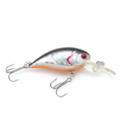 Viper Pro Fat Minnow 4,0cm Silver Flash Minnow Mini Crankbait 4cm - Silver Flash Minnow - 5g - 1Stück