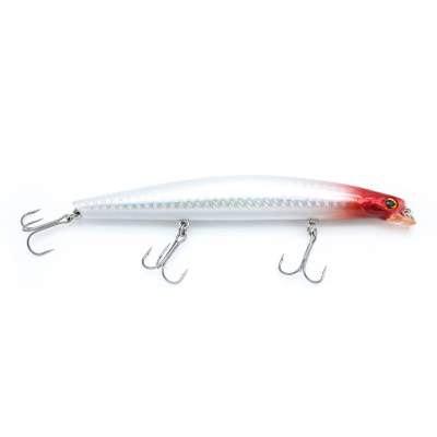 Viper Pro Salty Stick 12,0cm Red Head Silver Küsten Wobbler 12cm - Red Head Silver - 16g