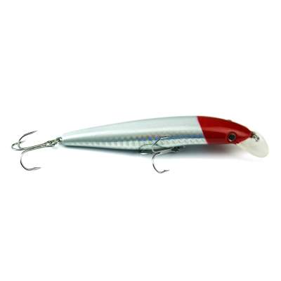 Viper Pro Walley Hunter 10,00cm Red Head Silver 10cm - Red Head Silver - 11g - 1Stück