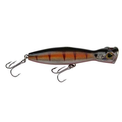 Viper Pro Scary Popp 10,00cm Brown Chrome Tiger, 10cm - Brown Chrome Tiger - 18g - 1Stück