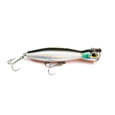 Viper Pro Scary Popp 10,00cm Silver Blue Head 10cm - Silver Blue Head - 18g - 1Stück