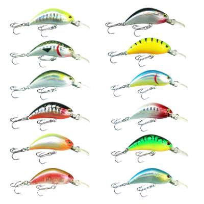 Viper Pro Little Humpy 4,0cm Old Bee - Mini Crankbait 4cm - Old Bee - 4g - 1Stück