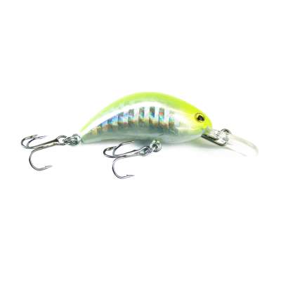 Viper Pro Little Humpy 4,0cm Lemon Silver Mini Crankbait 4cm - Lemon Silver - 4g - 1Stück