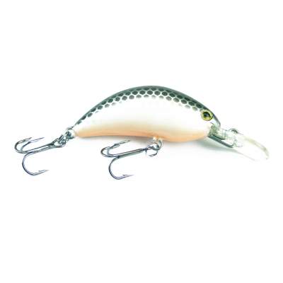 Viper Pro Little Humpy 4,0cm Black'n White Mini Crankbait 4cm - Black n White - 4g - 1Stück