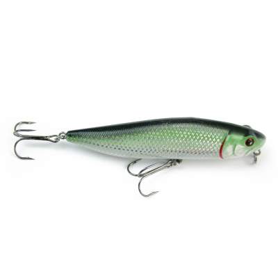 Viper Pro Fat Penzil 11,50cm Silver Green Minnow, 11,5cm - Silver Green Minnow - 32g - 1Stück