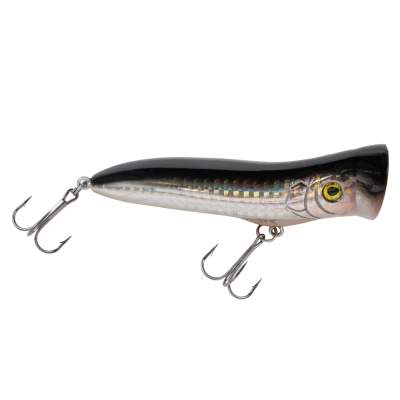 Viper Pro Popping Leech Topwater Popper 9cm - Silver Leech - 14g - 1Stück