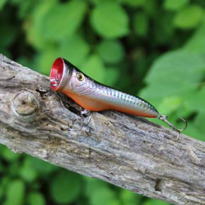 Viper Pro Popping Leech Topwater Popper 9cm - Pink Leech - 14g - 1Stück