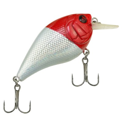 Viper Pro Snack Bite - Crankbait 6,0cm - 11g - Red Head Silver - 1Stück Viper Pro Snack Bite - Crankbait 6,0cm - 11g - Red Head Silver - 1Stück