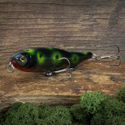 Viper Pro Jimmy Walker Stickbait 9,5cm - Black Frog - 15g - 1Stück