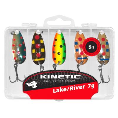 Devilfish Spinnerset Lake/ River 5 Stück 9g gemischt - 9g - 5Stück
