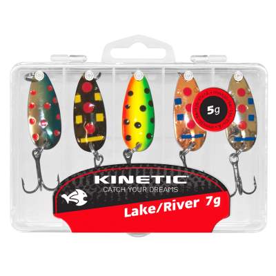 Devilfish Spinnerset Lake/ River 5 Stück 9g gemischt - 9g - 5Stück