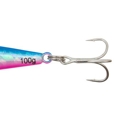 Team Deep Sea Super Glow High Tech Pilker Pilker 100g - Blau/Pink/Glow - 1 Stück