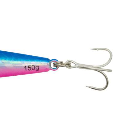 Team Deep Sea Super Glow High Tech Pilker, 150g - Blau/Pink/Glow - 1 Stück