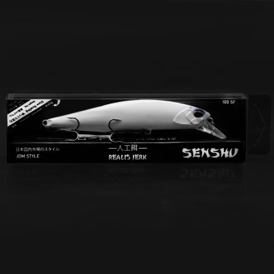 Senshu King of the Streets Realis Jerk Twitchbait 10cm - Bone - 14g - 1 Stück