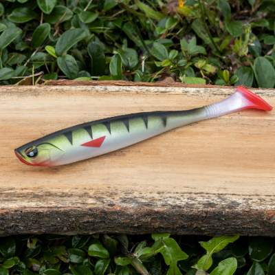 Senshu OG Shad, 12,5cm - Lime Perch - 10g - 1 Stück