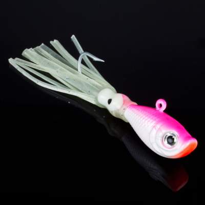 Team Deep Sea Flatter Jig 28g 2/0 pink,