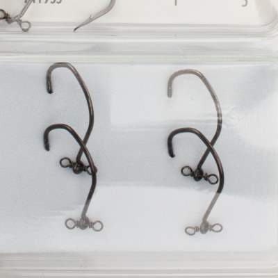 VMC 7119SS Spinshot Drop Shot Hook 1 black nickel - Gr 1 - 5Stück