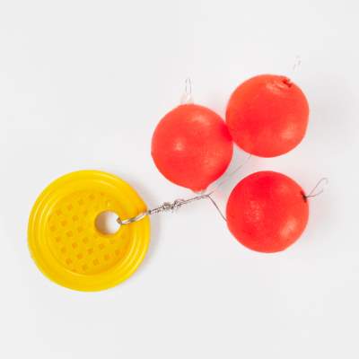 Troutlook Forellen Pilot Spion Pose Ball 13mm - rot - 3 Stück