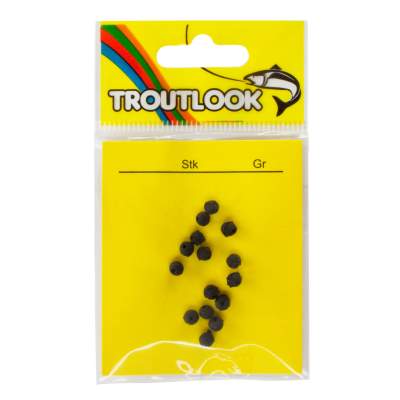 Troutlook Tremarella Puffer Perlen aus Gummi 4mm - 15 Stück