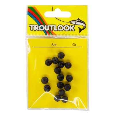 Troutlook Tremarella Puffer Perlen aus Gummi 6mm - 15 Stück