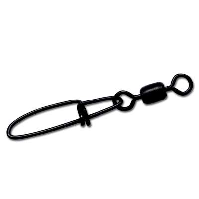 Berkley Wirbel mit Cross-Lock Snap 3 black - Gr.3 - TK100lbs - 3Stück
