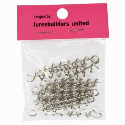 Svartzonker Sweden Lurebuilders United Shallow Screw 10er Pack Silber - 50mm - 10Stück
