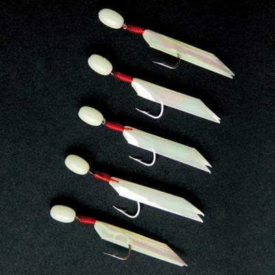 Shakespeare Meeresvorfach Salt XT Sea Lure Rig Luminous Hawk Lure Gr.4 - TK30lb