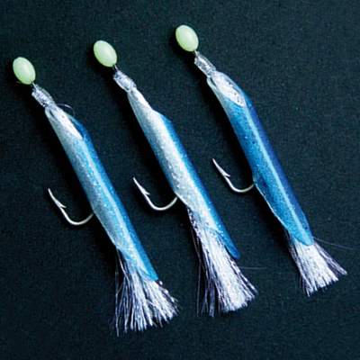 Shakespeare Meeresvorfach Salt XT Sea Lure Silver Dream Lure, - Gr.3/0 - TK60lb - 3Stück