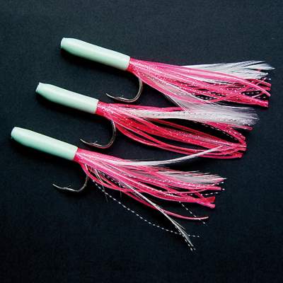 Shakespeare Meeresvorfach Salt XT Sea Lure Pink Goblin Lure, - Gr.4/0 - TK60lb - 3Stück