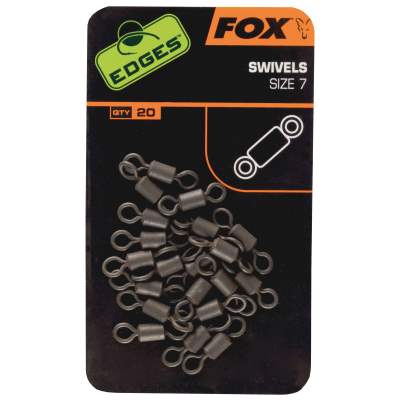 Fox Edges Swivels Size Gr. 7 20Stück