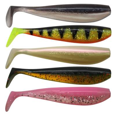 Fox Rage Zander Pro Shad UV 5Stück Mixed Pack Gummifische 10cm - Mixed Pack