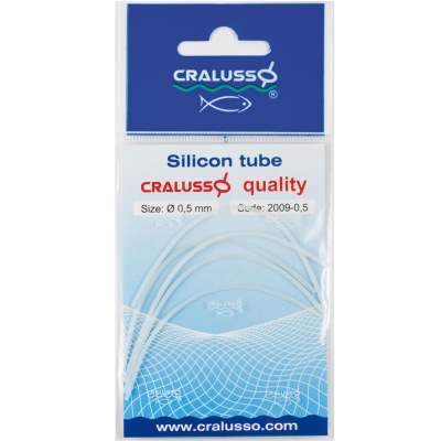 Cralusso Silicon Tube 05, 0,5mm - 5Stück