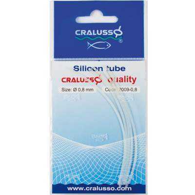 Cralusso Silicon Tube 08 0,8mm - 5Stück