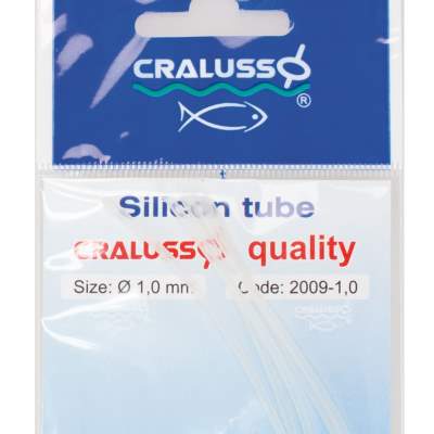 Cralusso Silicon Tube 10 1,0mm - 5Stück