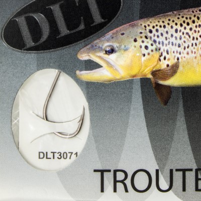 DLT Gebundene Owner Vorfachhaken Trout, Gr. 6 - 0,18mm - 10Stück