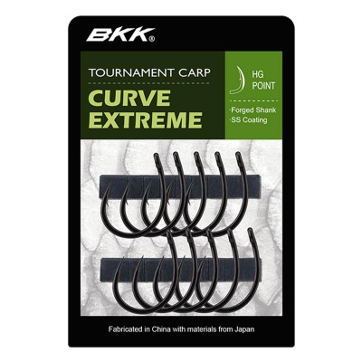 BKK Curve Extreme, Forged Shank SS Coating - 10Stück - Gr.2