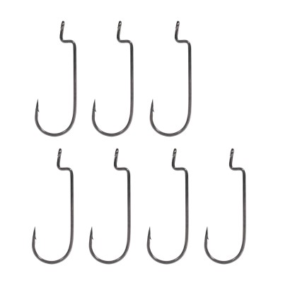 BKK Offset Worm Round Bend - Offsethaken Superslide - 7Stück - Gr.#1