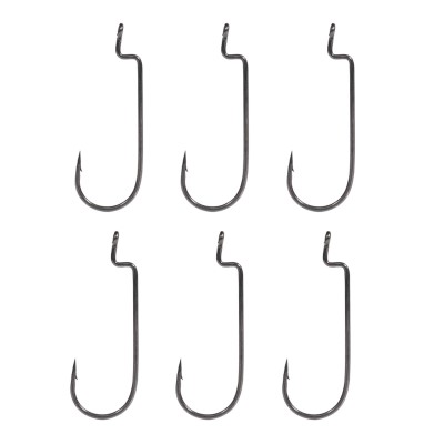 BKK Offset Worm Round Bend - Offsethaken Superslide - 6Stück - Gr.3/0