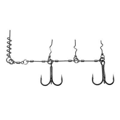 BKK Chain-21 Stinger Rig - Superslide - Gr.2/0# - 1Stück
