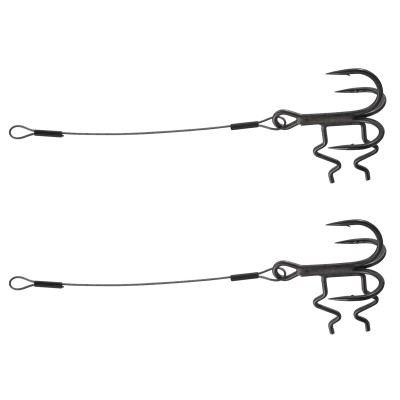 BKK Assist Spear Stinger - 7x7 Wire (Zander) - Angsthaken SS - Gr.6 - 60mm - 6,9kg - 2Stück