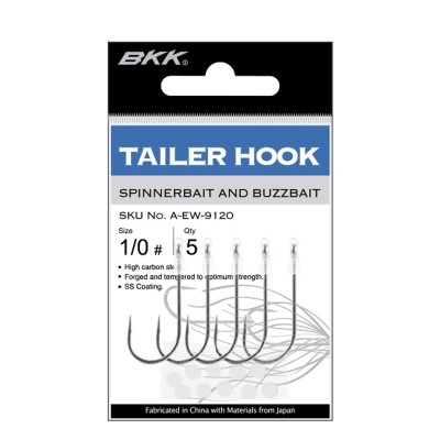 BKK Trailer Hook, Ultra Antirust - 5Stück - Gr.1/0