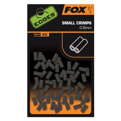 Fox Edges Crimps, 60 Stück - 0,60mm