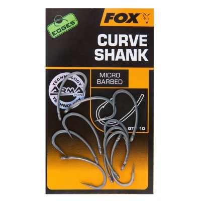 Fox Edges Curve Shank Karpfenhaken Gr.5