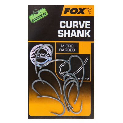 Fox Edges Curve Shank Karpfenhaken Gr.6