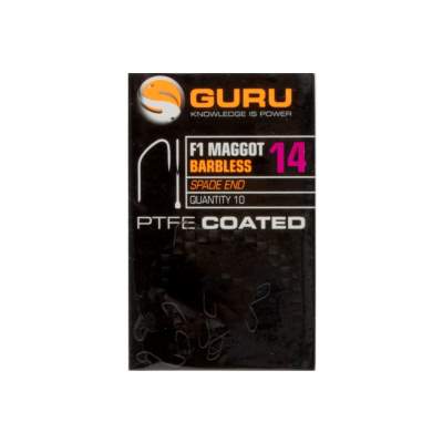 Guru F1 Maggot Hook Gr.14 - 10Stück