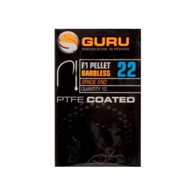 Guru F1 Pellet Hook, Gr.22 - 10Stück