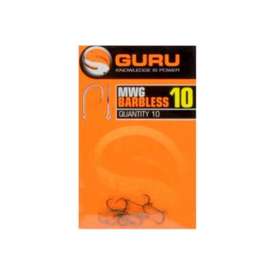 Guru MWG Hook Barbless, Gr.10 - 10Stück